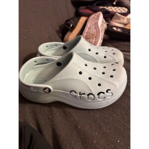 Crocs Women's Platform Shoes - Baya Platform Clogs, Size 7